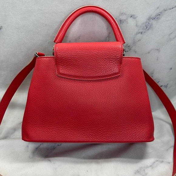 LOUIS VUITTON CAPUCINES BB *PINK RED - Picture 3 of 17